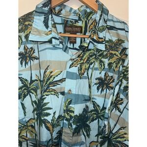 Cooke Street blue Hawaiian shirt‎ size XXL